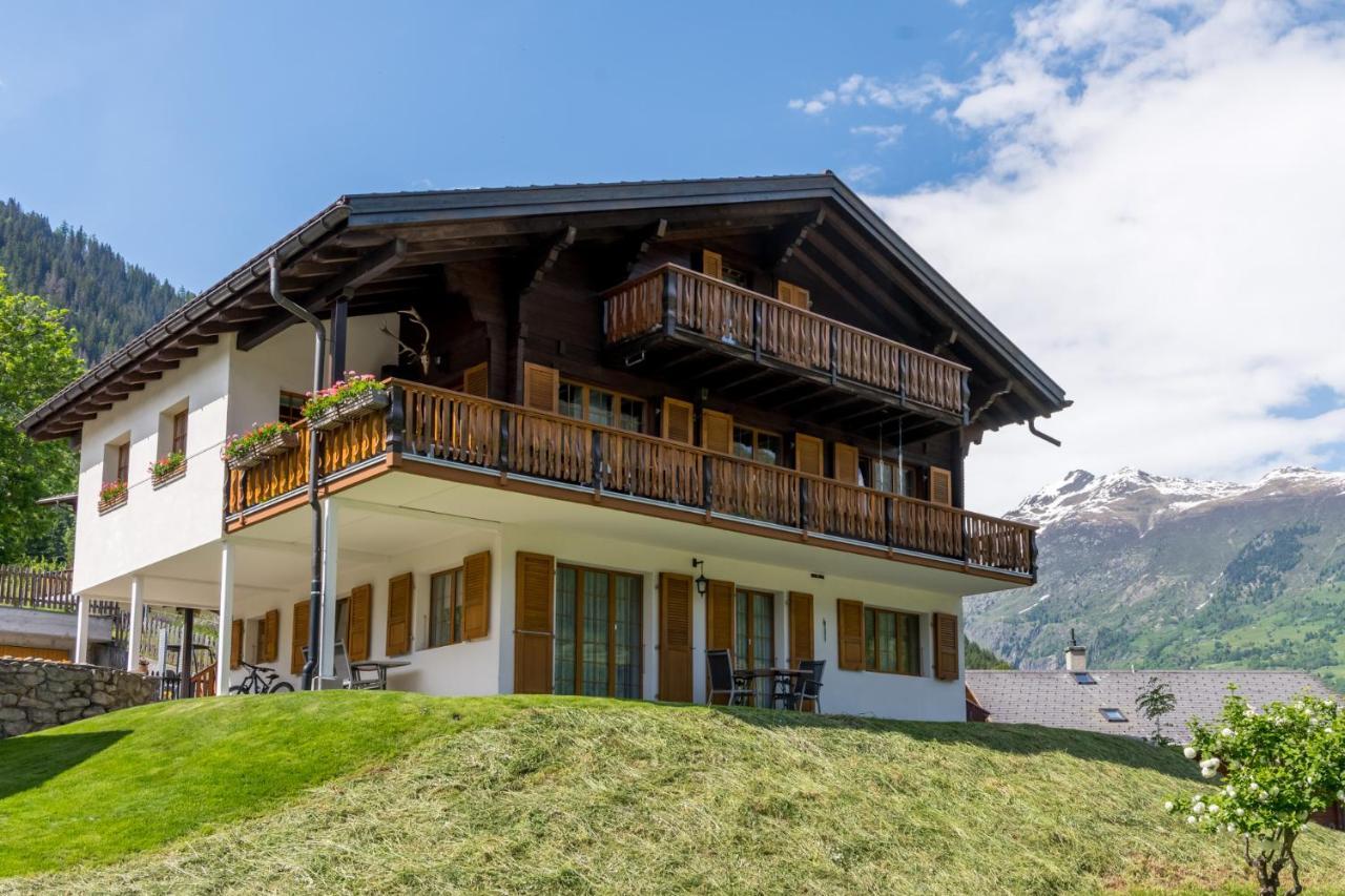 Chalet Sunnegga Fiesch Exteriör bild