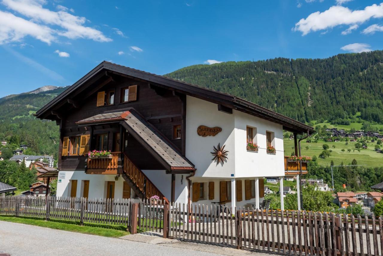 Chalet Sunnegga Fiesch Exteriör bild
