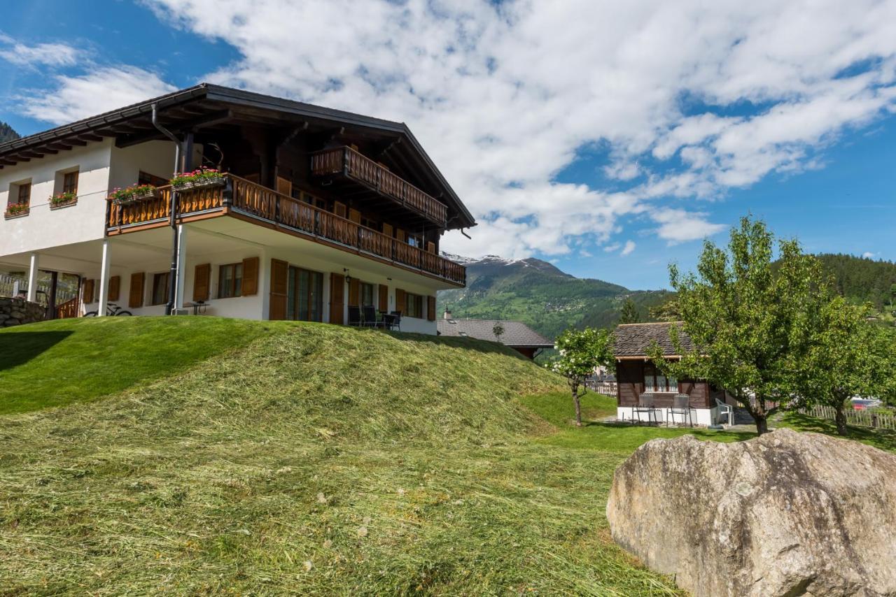 Chalet Sunnegga Fiesch Exteriör bild